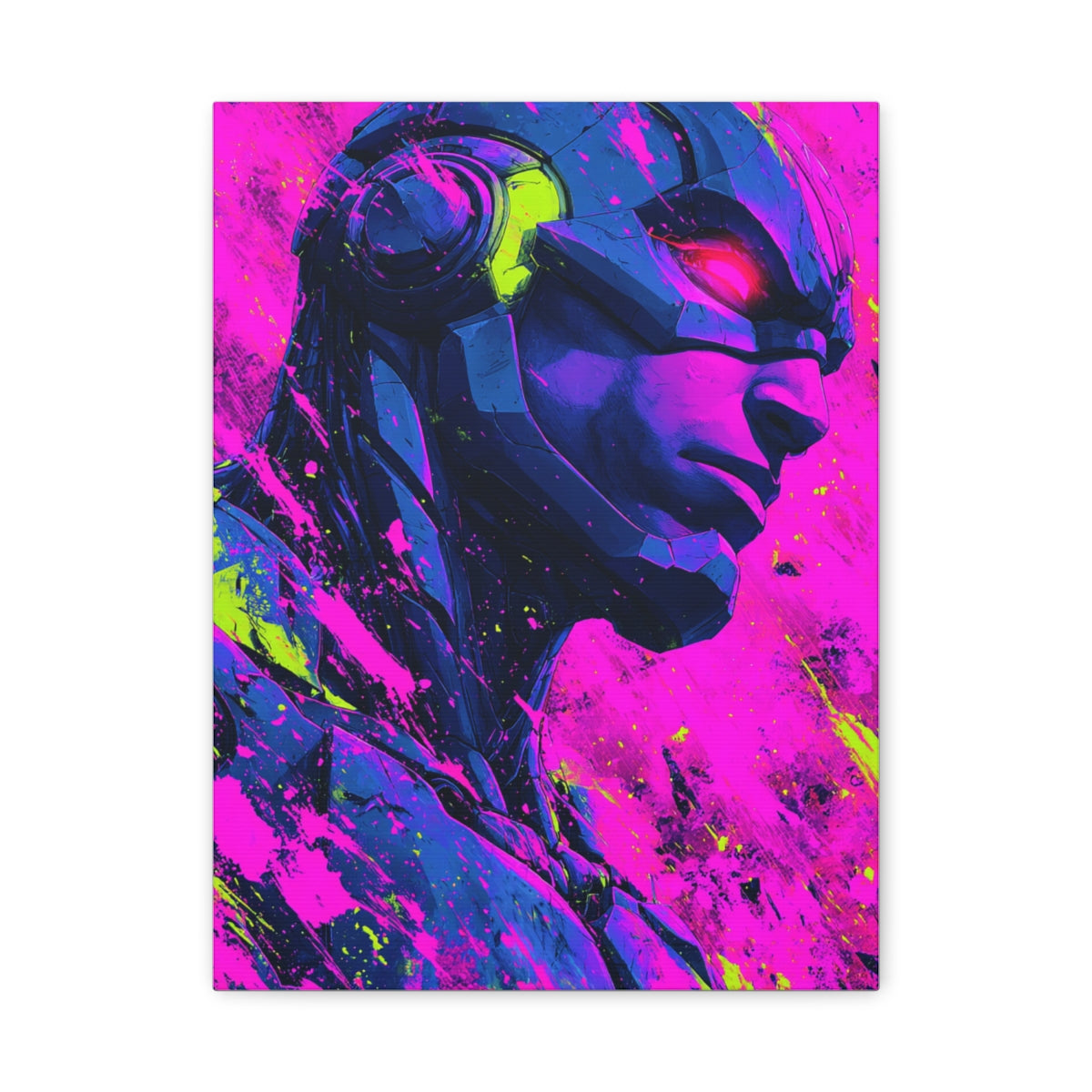Hero-Verse Canvas Art - Bold Comic-Inspired Wall Print