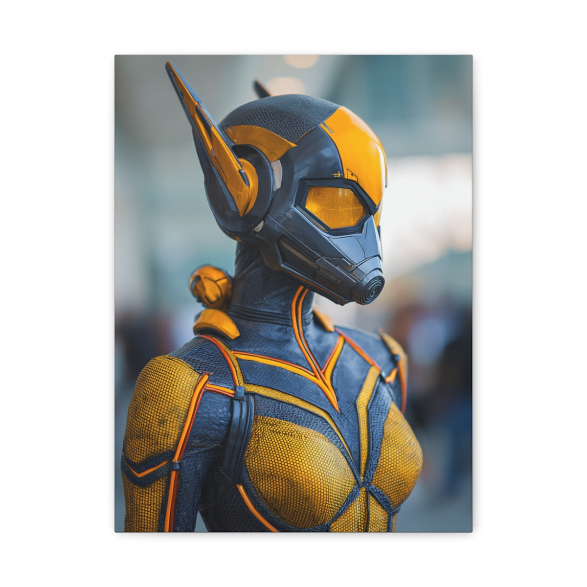 Hero-Verse Canvas Art - Bold Comic-Inspired Wall Print