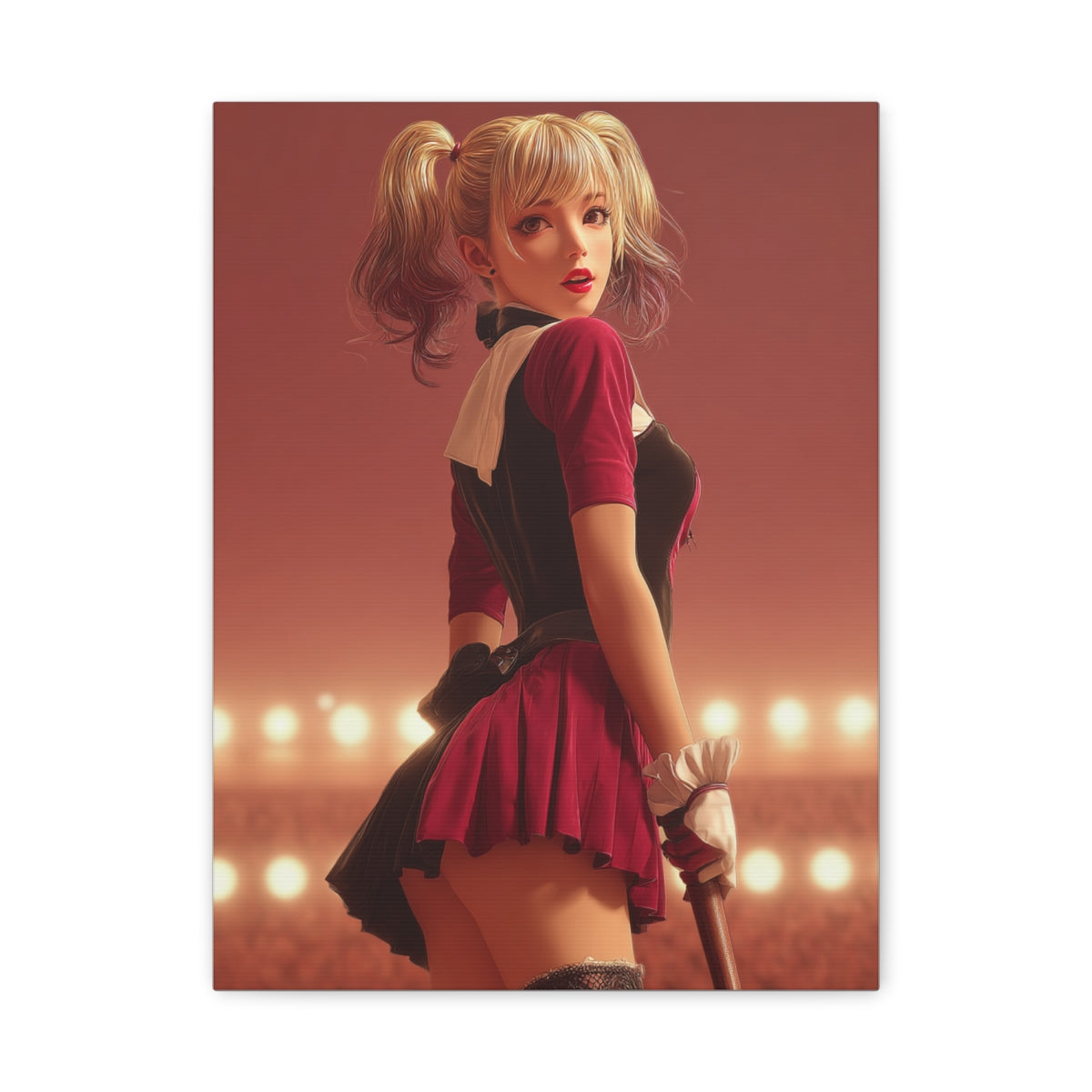 Hero-Verse Canvas Art - Bold Comic-Inspired Wall Print