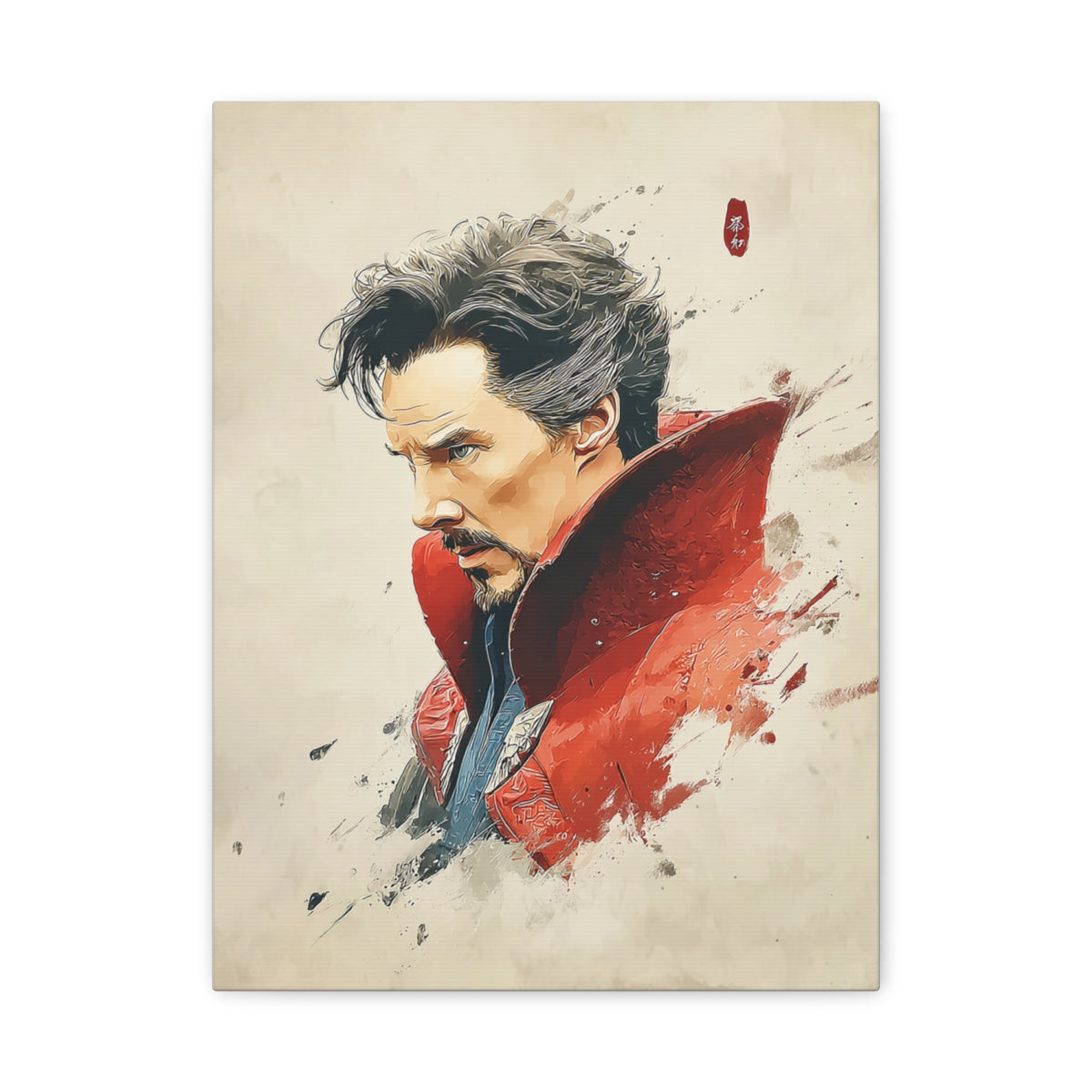 Hero-Verse Canvas Art - Bold Comic-Inspired Wall Print