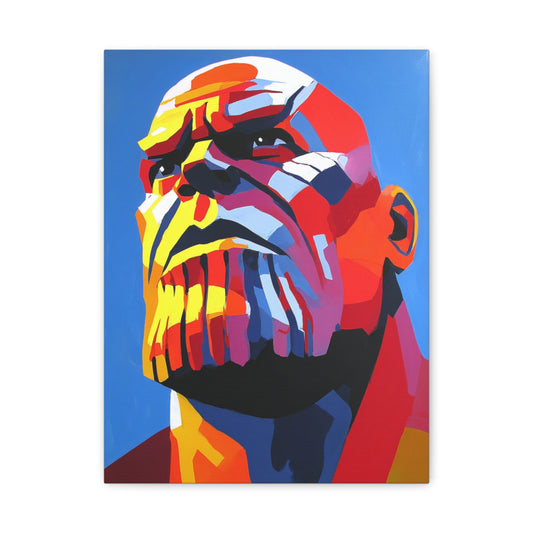 Hero-Verse Canvas Art - Bold Comic-Inspired Wall Print