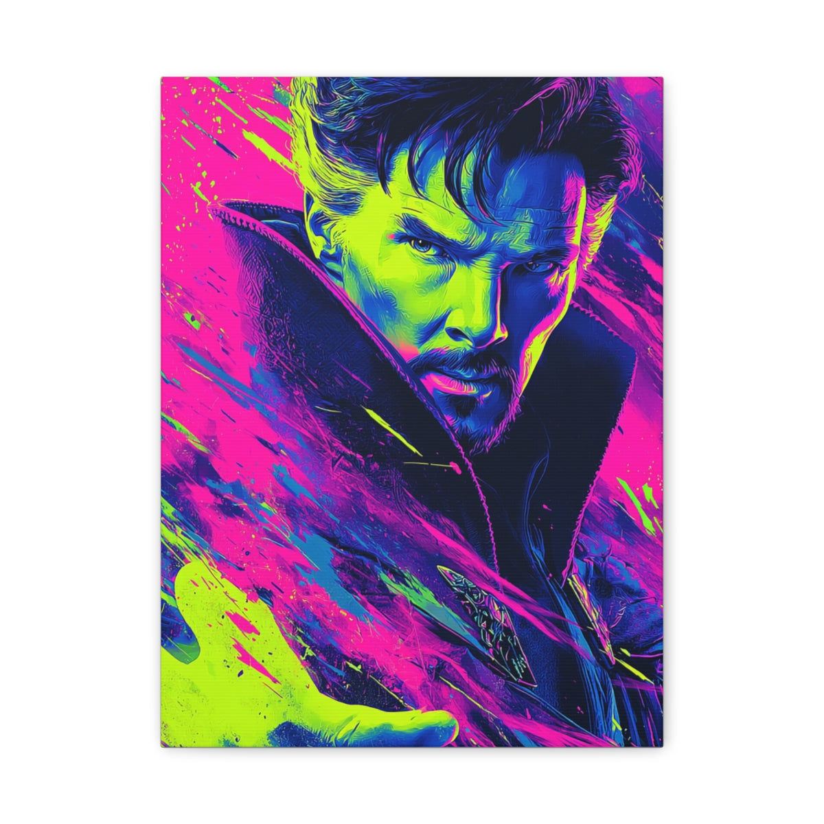 Hero-Verse Canvas Art - Bold Comic-Inspired Wall Print
