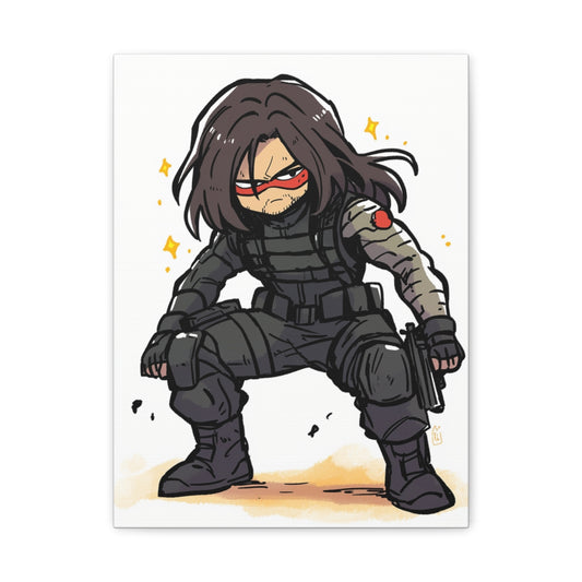 Hero-Verse Canvas Art - Bold Comic-Inspired Wall Print