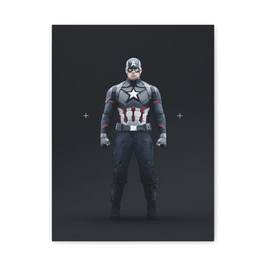 Hero-Verse Canvas Art - Bold Comic-Inspired Wall Print