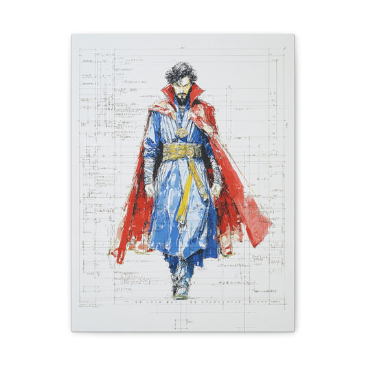 Hero-Verse Canvas Art - Bold Comic-Inspired Wall Print