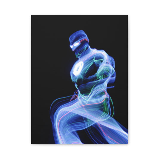 Hero-Verse Canvas Art - Bold Comic-Inspired Wall Print