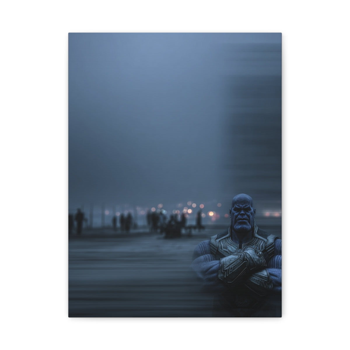 Hero-Verse Canvas Art - Bold Comic-Inspired Wall Print