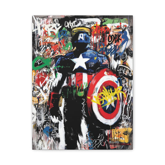 Hero-Verse Canvas Art - Bold Comic-Inspired Wall Print