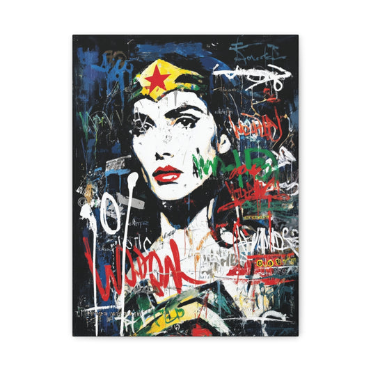 Hero-Verse Canvas Art - Bold Comic-Inspired Wall Print