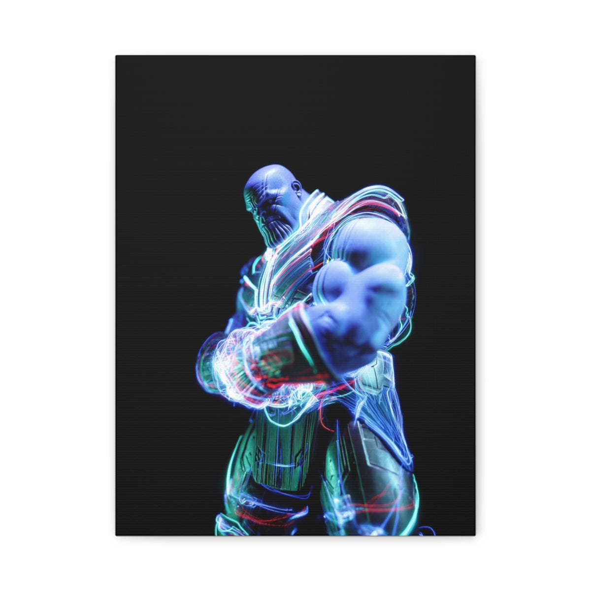 Hero-Verse Canvas Art - Bold Comic-Inspired Wall Print