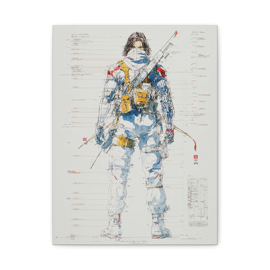 Hero-Verse Canvas Art - Bold Comic-Inspired Wall Print