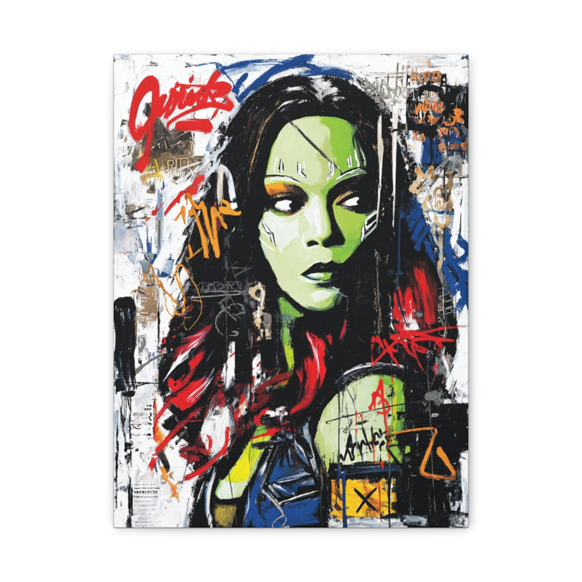 Hero-Verse Canvas Art - Bold Comic-Inspired Wall Print