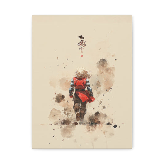 Hero-Verse Canvas Art - Bold Comic-Inspired Wall Print
