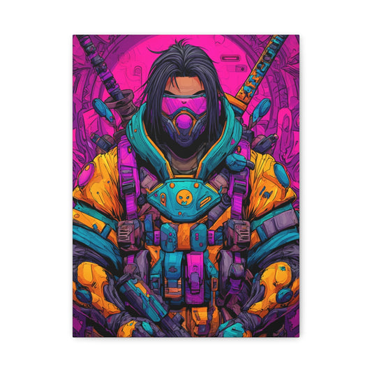 Hero-Verse Canvas Art - Bold Comic-Inspired Wall Print