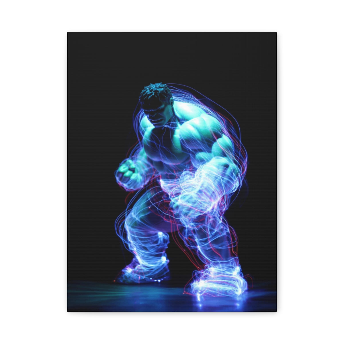 Hero-Verse Canvas Art - Bold Comic-Inspired Wall Print