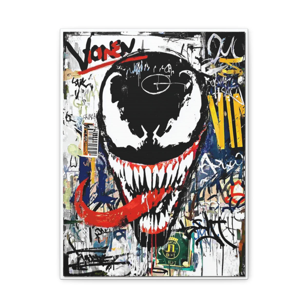 Hero-Verse Canvas Art - Bold Comic-Inspired Wall Print