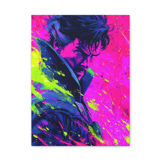 Hero-Verse Canvas Art - Bold Comic-Inspired Wall Print