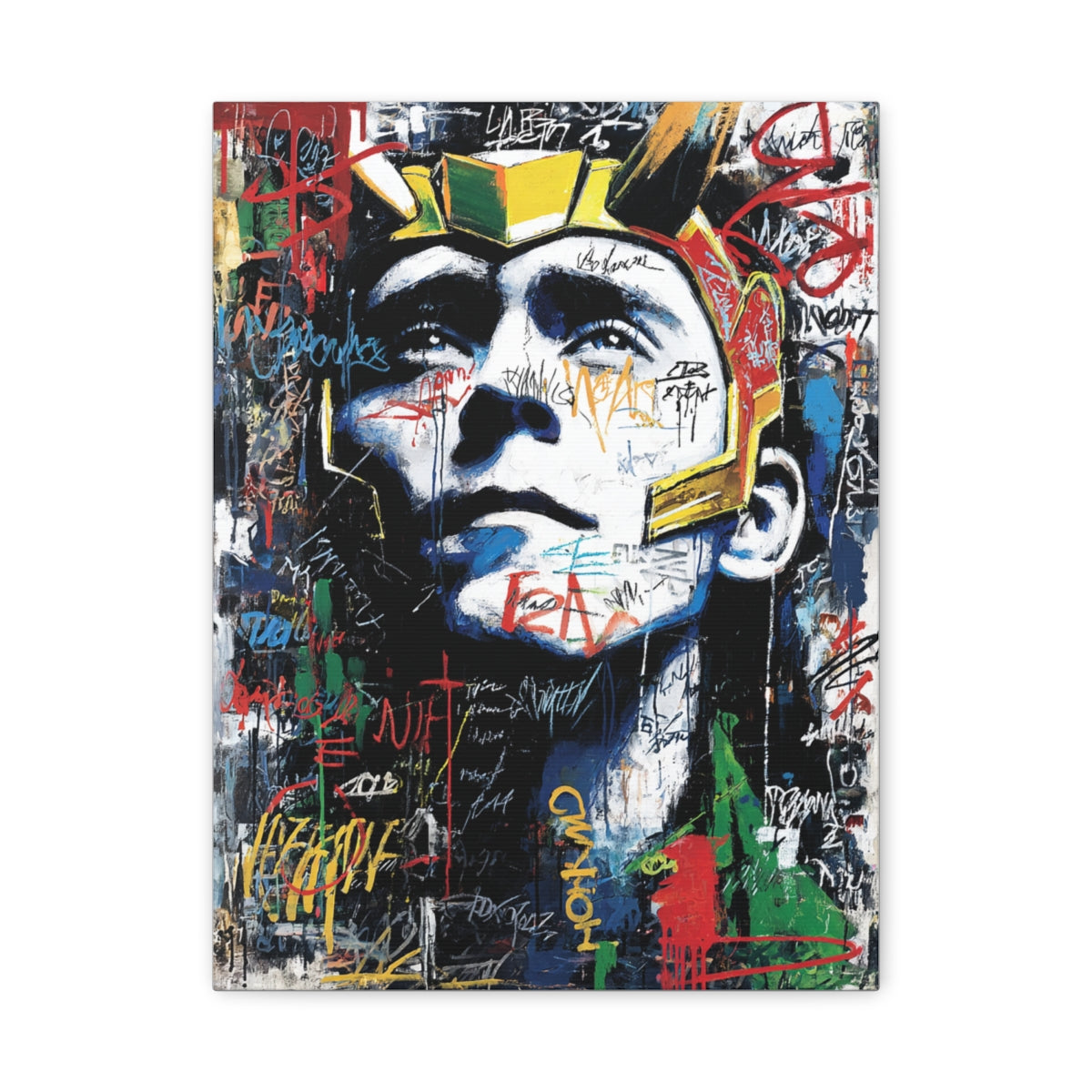 Hero-Verse Canvas Art - Bold Comic-Inspired Wall Print