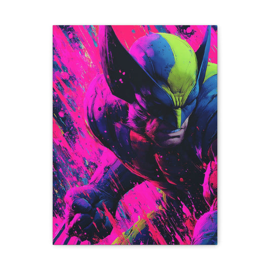Hero-Verse Canvas Art - Bold Comic-Inspired Wall Print
