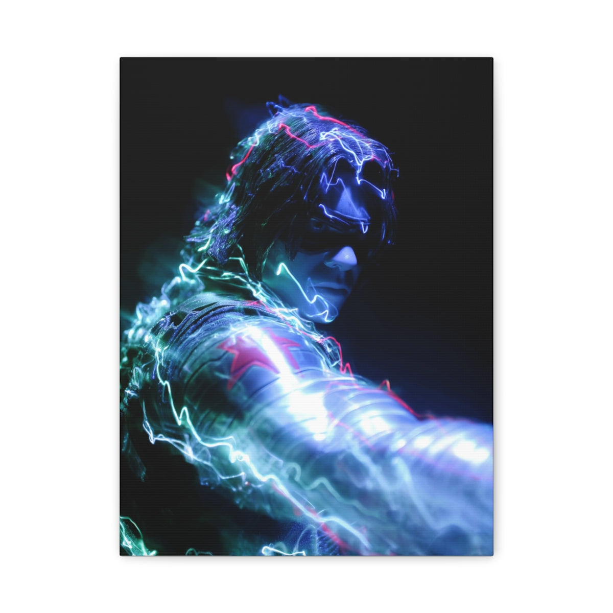 Hero-Verse Canvas Art - Bold Comic-Inspired Wall Print