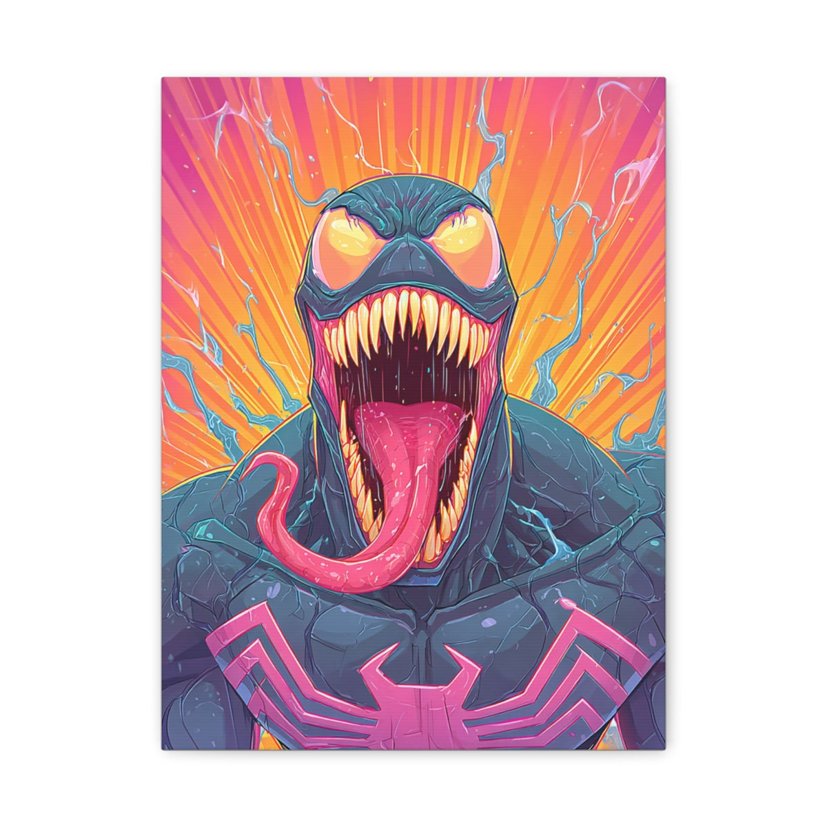 Hero-Verse Canvas Art - Bold Comic-Inspired Wall Print