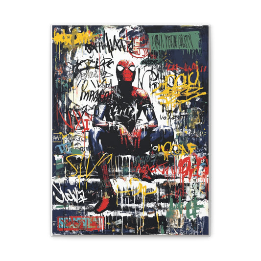 Hero-Verse Canvas Art - Bold Comic-Inspired Wall Print