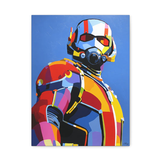 Hero-Verse Canvas Art - Bold Comic-Inspired Wall Print