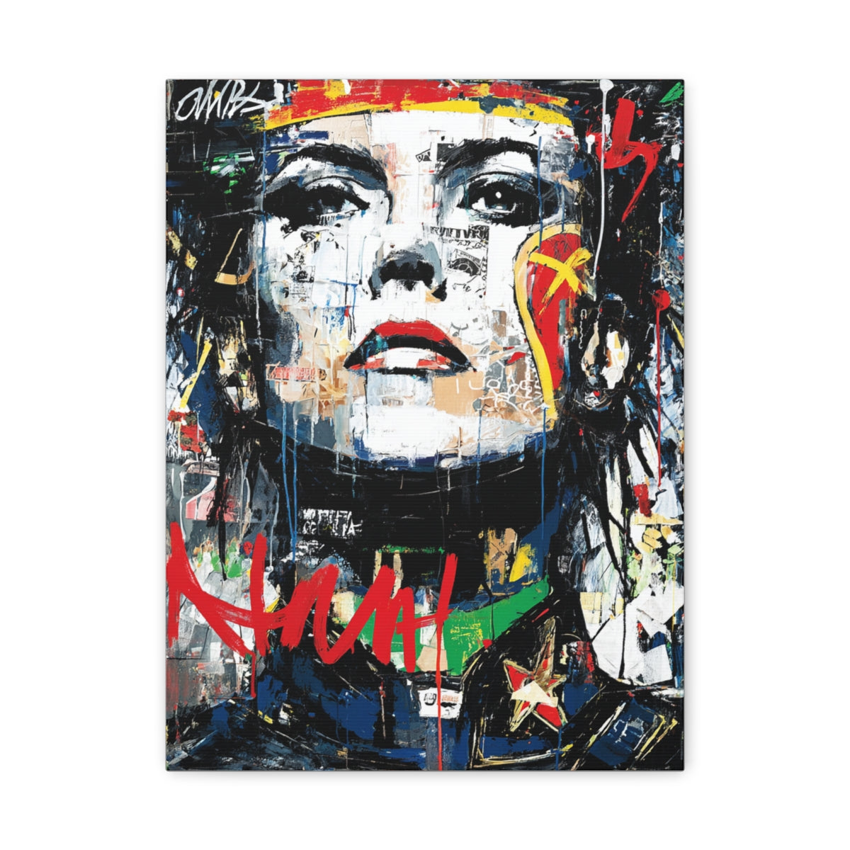 Hero-Verse Canvas Art - Bold Comic-Inspired Wall Print