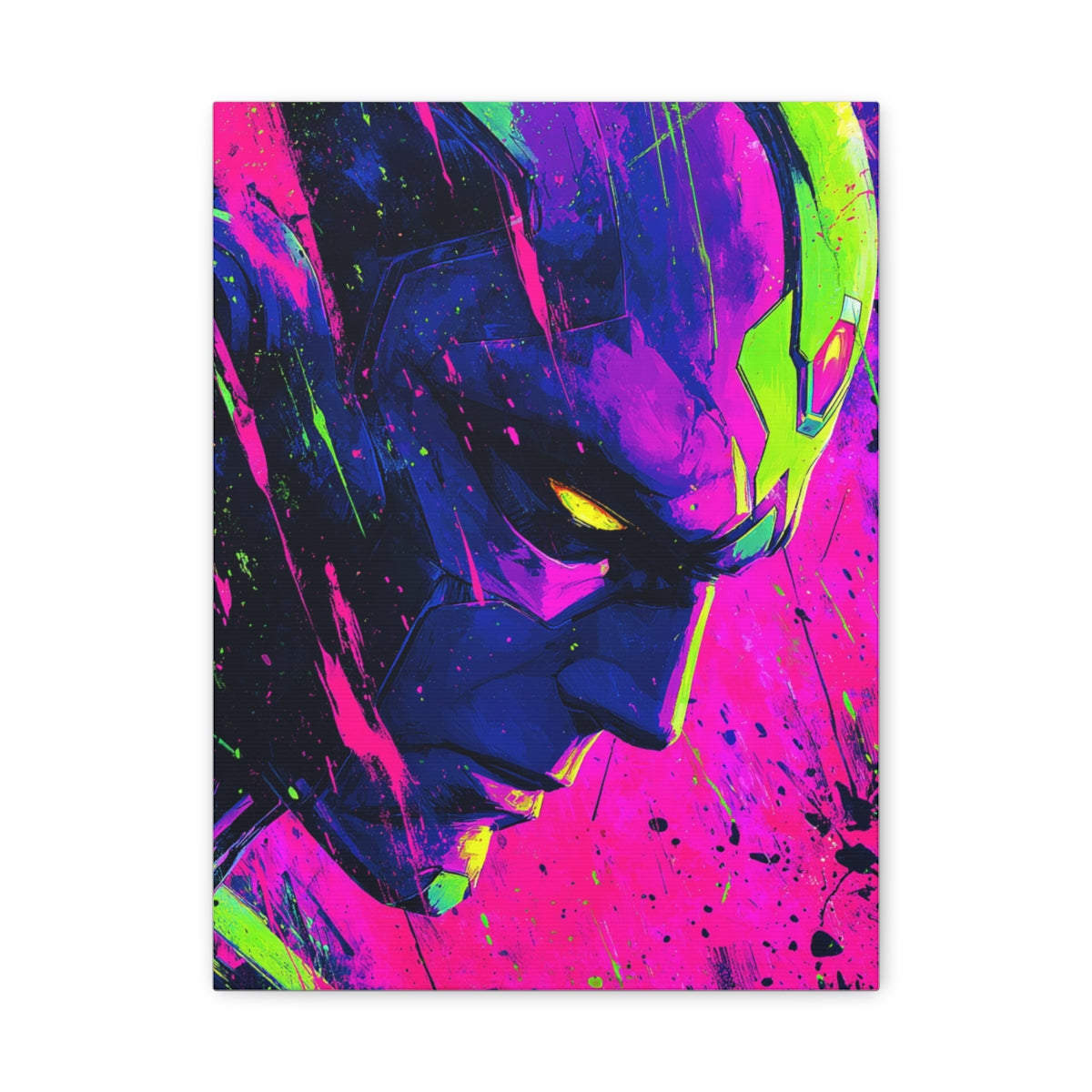 Hero-Verse Canvas Art - Bold Comic-Inspired Wall Print