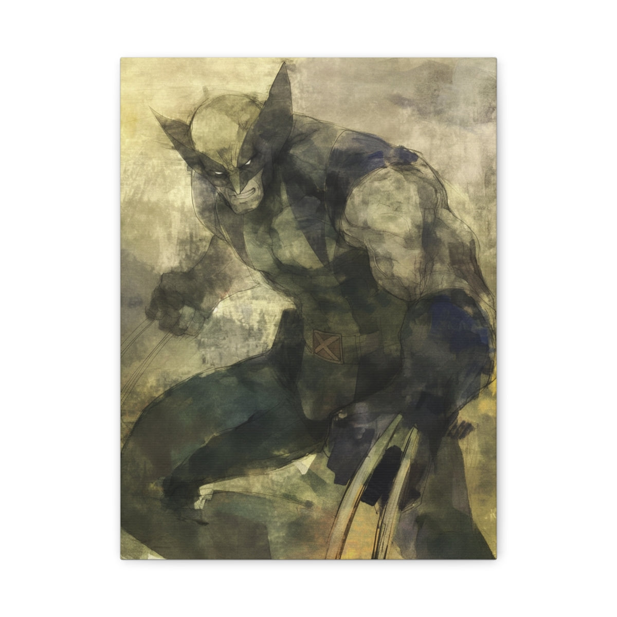 Hero-Verse Canvas Art - Bold Comic-Inspired Wall Print