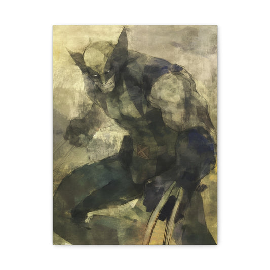 Hero-Verse Canvas Art - Bold Comic-Inspired Wall Print