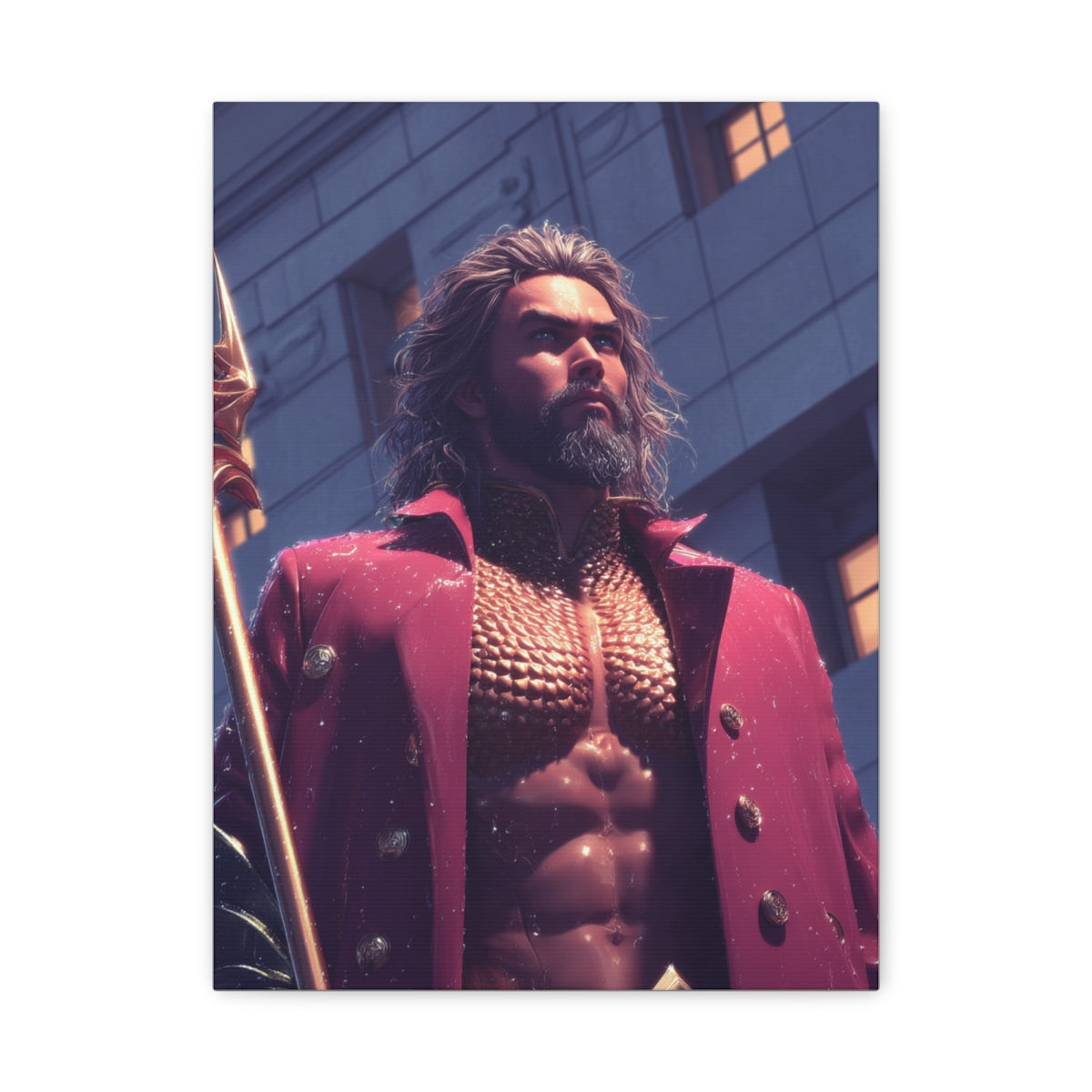 Hero-Verse Canvas Art - Bold Comic-Inspired Wall Print