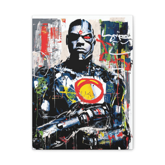 Hero-Verse Canvas Art - Bold Comic-Inspired Wall Print