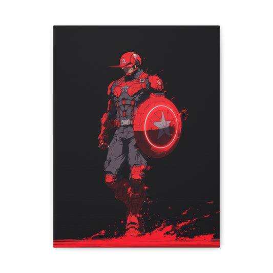 Hero-Verse Canvas Art - Bold Comic-Inspired Wall Print