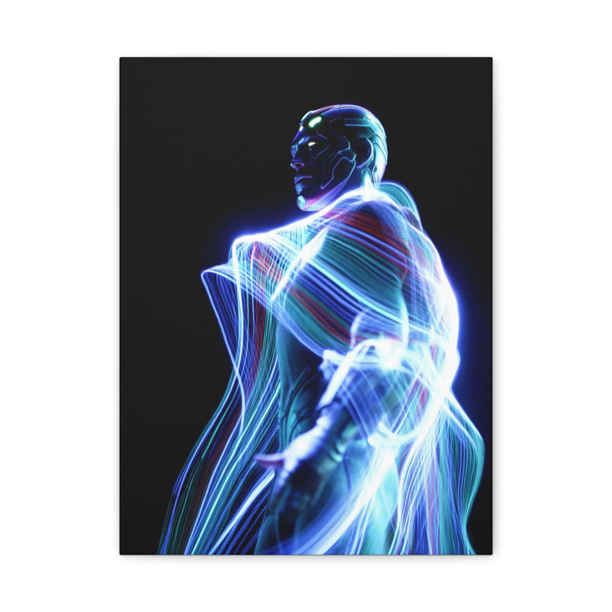 Hero-Verse Canvas Art - Bold Comic-Inspired Wall Print