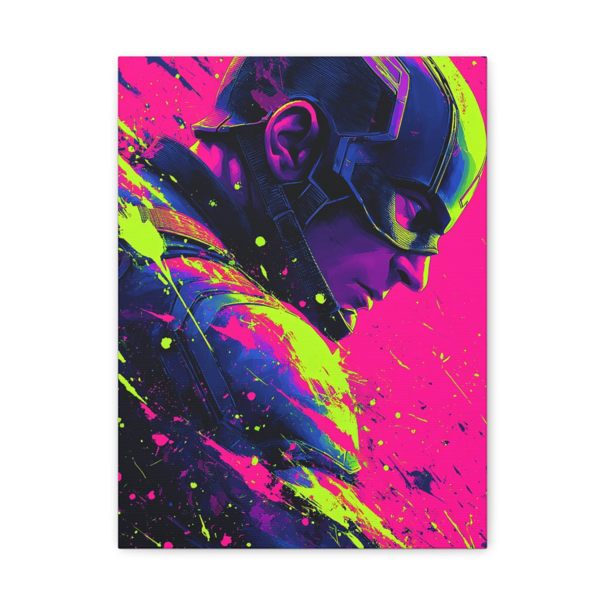 Hero-Verse Canvas Art - Bold Comic-Inspired Wall Print