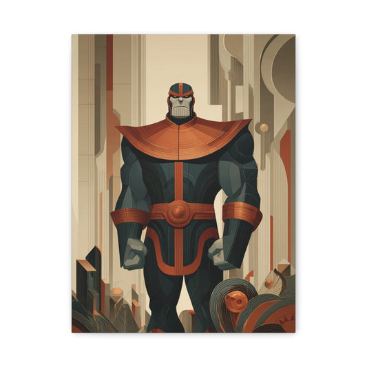 Hero-Verse Canvas Art - Bold Comic-Inspired Wall Print
