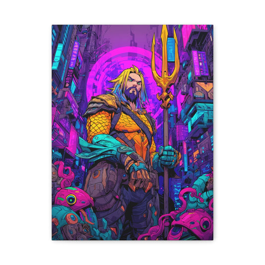 Hero-Verse Canvas Art - Bold Comic-Inspired Wall Print