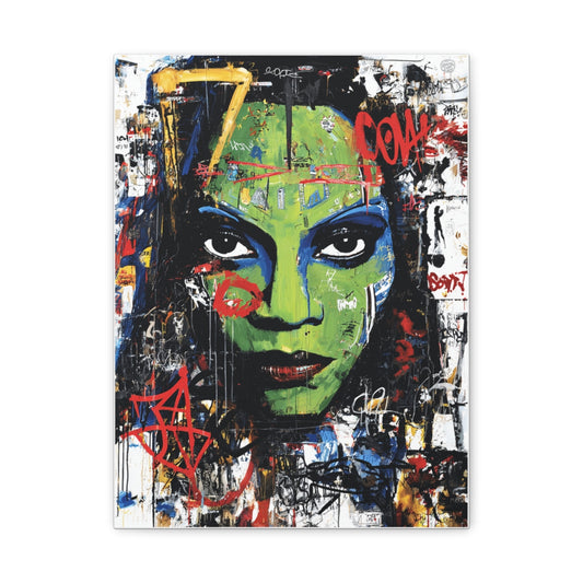 Hero-Verse Canvas Art - Bold Comic-Inspired Wall Print
