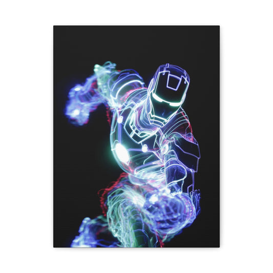 Hero-Verse Canvas Art - Bold Comic-Inspired Wall Print