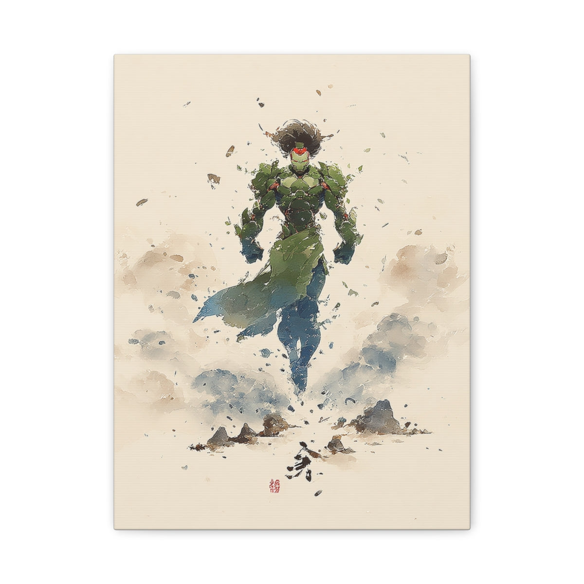 Hero-Verse Canvas Art - Bold Comic-Inspired Wall Print