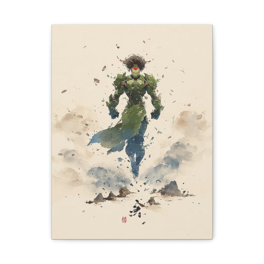 Hero-Verse Canvas Art - Bold Comic-Inspired Wall Print