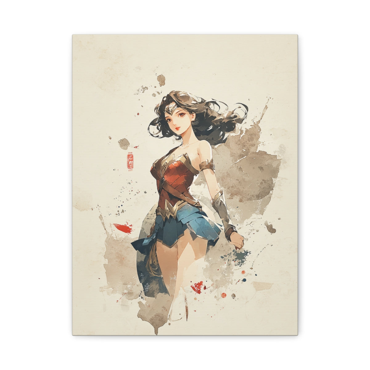 Hero-Verse Canvas Art - Bold Comic-Inspired Wall Print