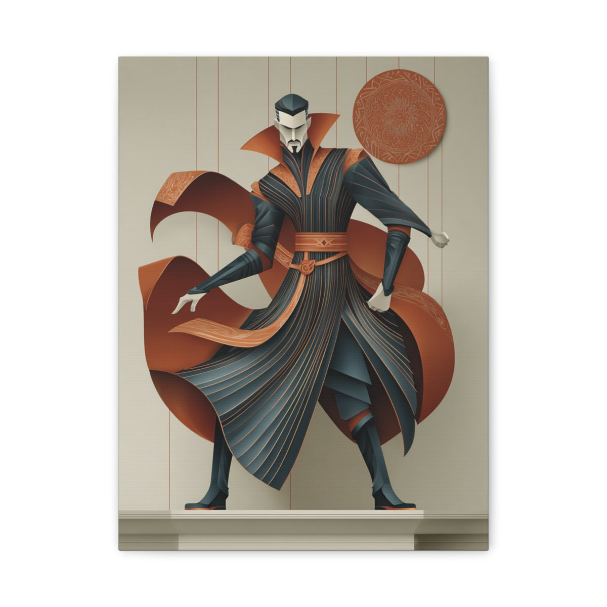 Hero-Verse Canvas Art - Bold Comic-Inspired Wall Print