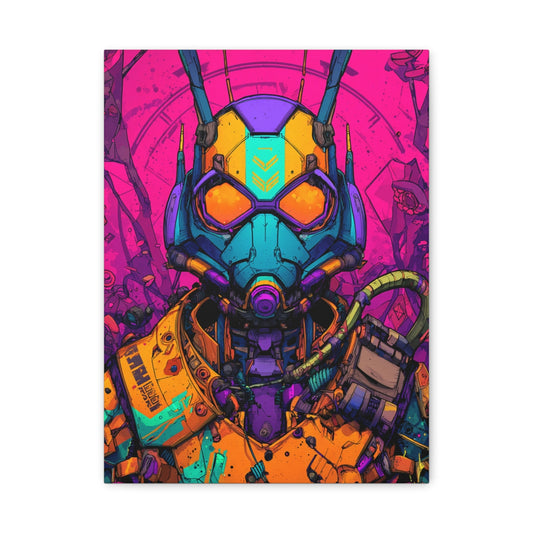 Hero-Verse Canvas Art - Bold Comic-Inspired Wall Print