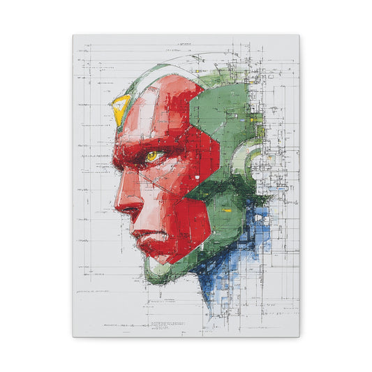 Hero-Verse Canvas Art - Bold Comic-Inspired Wall Print