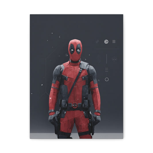 Hero-Verse Canvas Art - Bold Comic-Inspired Wall Print