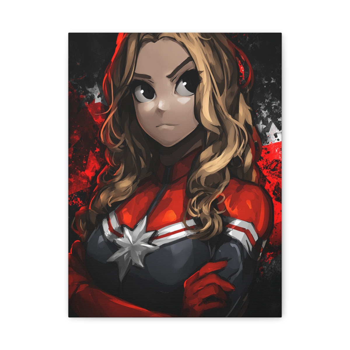 Hero-Verse Canvas Art - Bold Comic-Inspired Wall Print