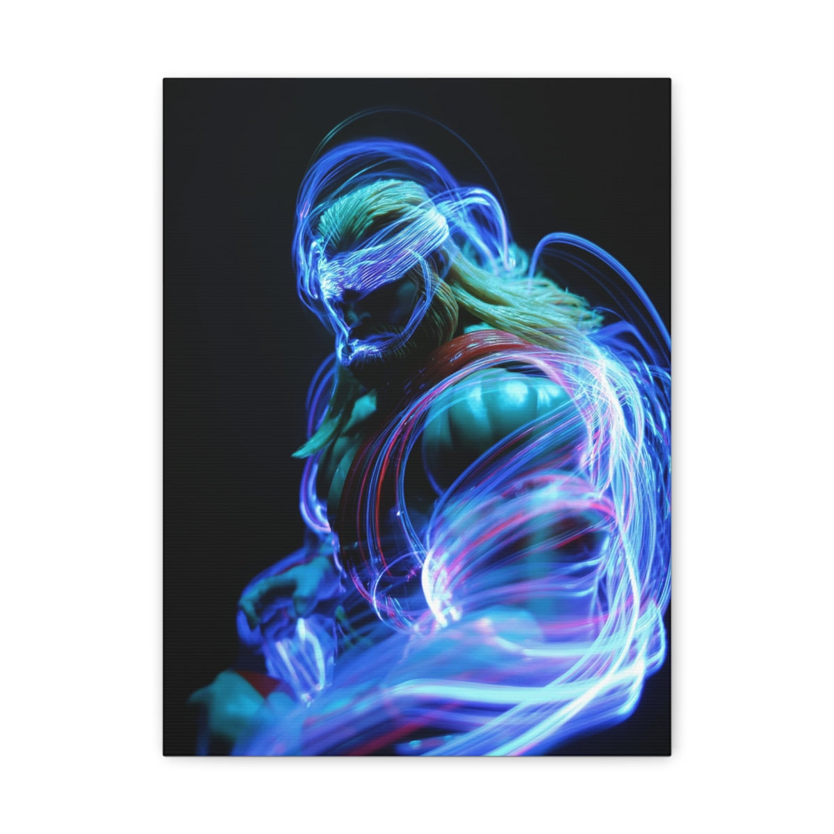 Hero-Verse Canvas Art - Bold Comic-Inspired Wall Print