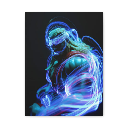 Hero-Verse Canvas Art - Bold Comic-Inspired Wall Print